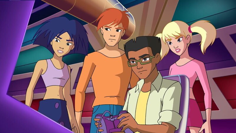 Die vier Freunde Cooder, Kayce, Laylen und Benny werden in ein Video-Game gezogen. Ihre Super-Kräfte erlangen sie von der Musik. Zusammen müssen die vier Freunde gegen die bösen Pläne von DELVAN 13 kämpfen! – Bild: 2012 Your Family Entertainment AG