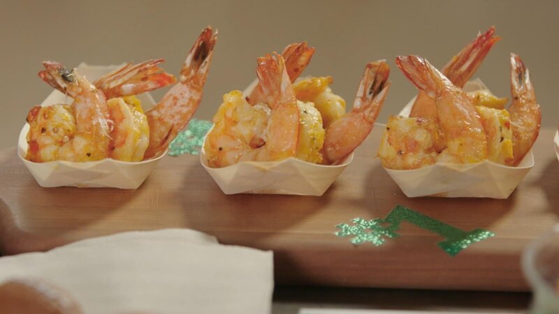 Food beauties on the set of Food Network’s Giada Entertains, Season 2. – Bild: Television Food Network, G.P.