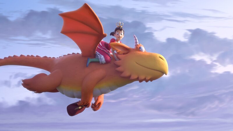 Ohne Furcht und Tadel schwingen sich Zogg und Perle in die Lüfte – die „Fliegenden Doktoren“ sind immer im Einsatz! – Bild: Orange Eyes Limited