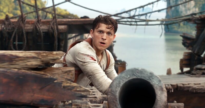 In einem spektakulären Finale muss Nate (Tom Holland) die schweren Geschütze auffahren, um zu überleben. – Bild: Sony Pictures / ZDF In einem spektakulären Finale muss Nate (Tom Holland) die schweren Geschütze auffahren, um zu überleben. – Bild: Sony Pictures / ZDF