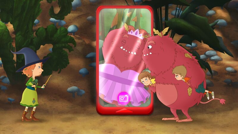 Dornwald will das gefundene Handy auf keinen Fall rausrücken. – Bild: ZDF/​Akkord Film/​Bastei Lübbe AG