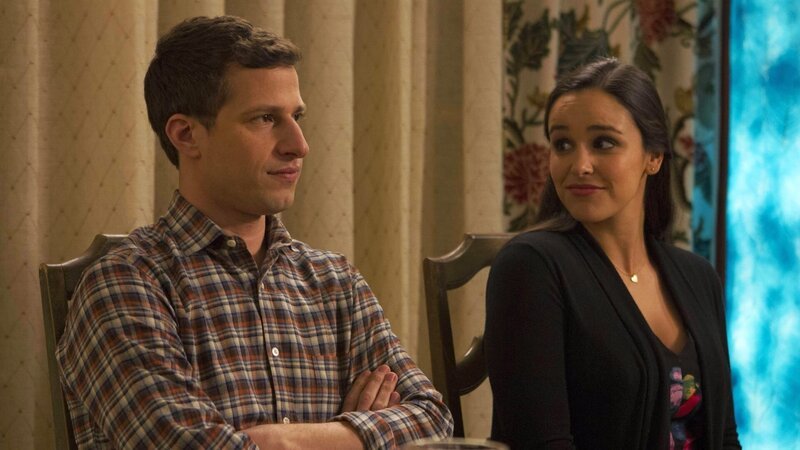 Andy Samberg, Melissa Fumero – Bild: PLURIMEDIA (NBC Universal Media)