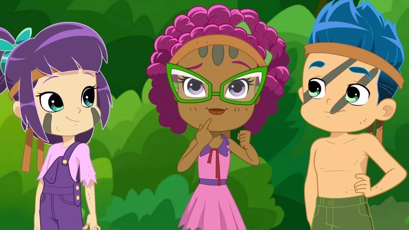 Lin Patty und Pedro in zerfetzten Klamotten. – Bild: ORF/​YFE Your Family Entertainment