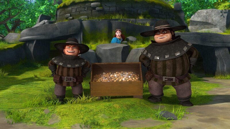 Marian wollte Robin warnen. Doch nun ist sie selbst in Not. – Bild: ZDF/​Method Animation/​DQ Entertainment/​Fabrique d’images/​ZDF Enterprises/​De Agostini