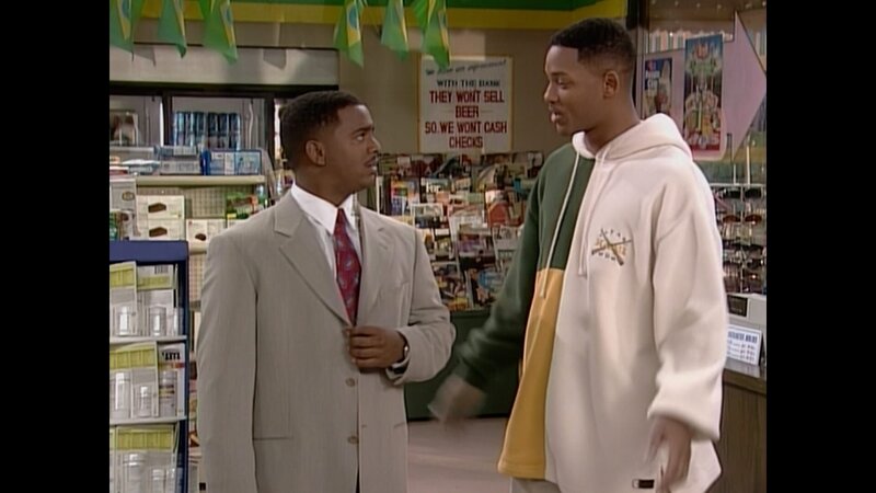 Carltons (Alfonso Ribeiro) und Wills (Will Smith) – Bild: Warner Bros. Entertainment Inc.