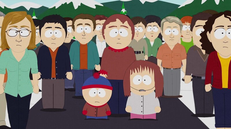 Mitte, l-r: Stan, Sharon, Shelly – Bild: ViacomCBS