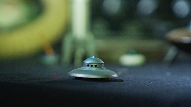 Ufo-Maketa – Bild: THE HISTORY CHANNEL /​ EQ Media Group