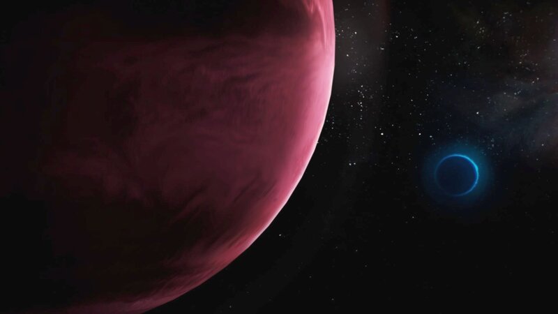 Schöne Planeten bei Sonnenuntergang im tiefen Weltraum – Bild: Discovery Communications LLC