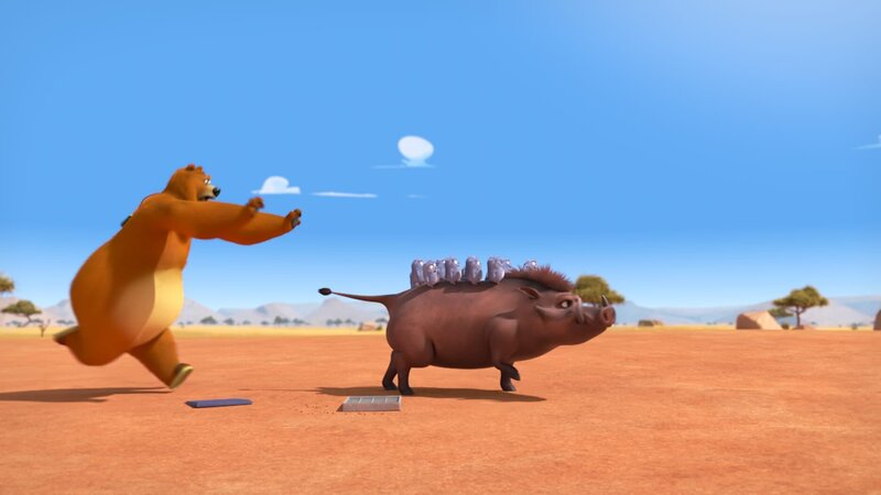 Grizzy, Warzenschwein und die Lemminge – Bild: Hari Productions