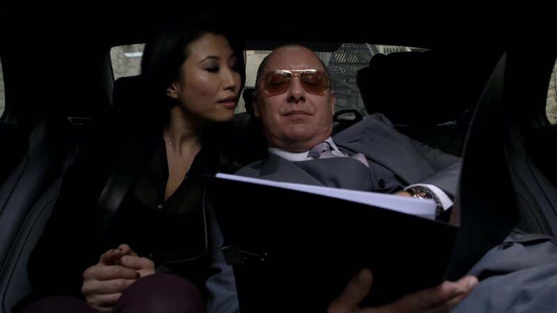 Luli Zeng (Deborah S. Craig) und Raymond ‚Red‘ Reddington (James Spader) – Bild: AXN Black