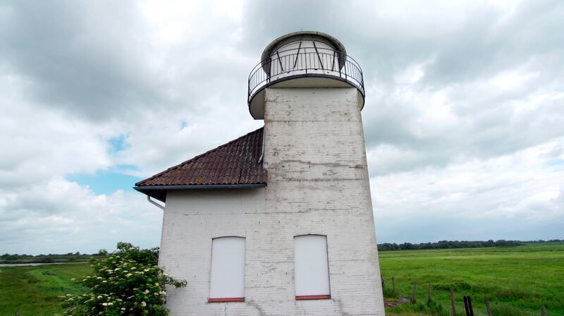 Der ehemalige Leuchtturm Juelssand ist schon vor vielen Jahren abgeschaltet worden. Nun sucht der Bund einen Käufer für die einmalige Immobilie. – Bild: NDR