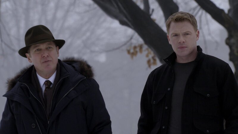 Raymond ‚Red‘ Reddington (James Spader, l.) und Donald Ressler (Diego Klattenhoff, r.) – Bild: AXN Black