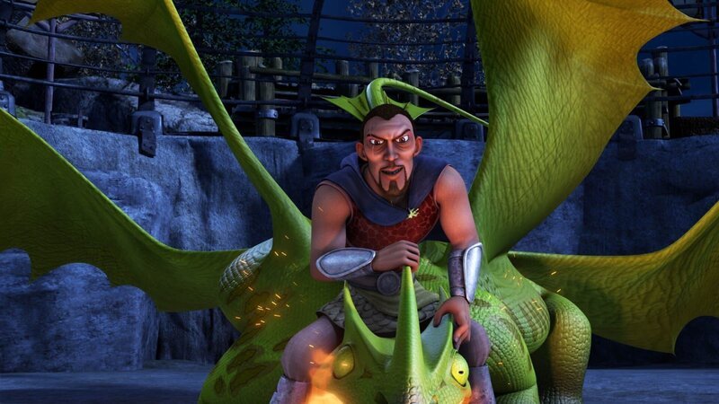 Die Drachenjäger haben einen neuen Anführer: Krogan. Und der schreckt vor rein gar nichts zurück. – Bild: DreamWorks Animation