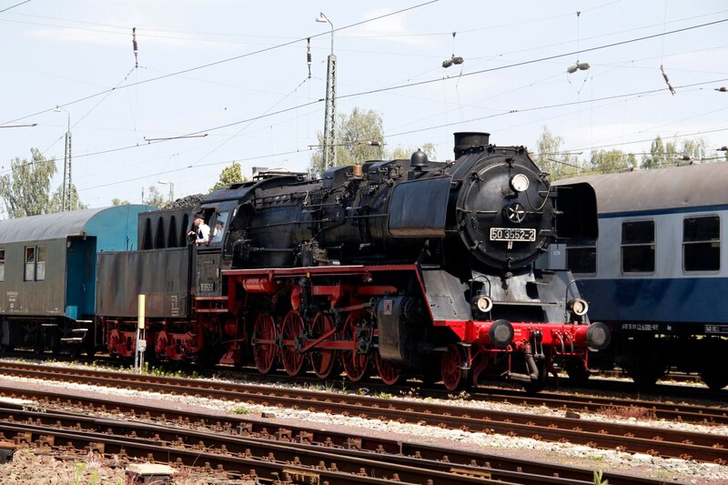 Dampflok 50 3552⁠–⁠2 – Bild: SWR/​Wolfgang Drichelt