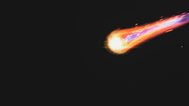 Mit 26 000 Stundenkilometer pro Stunde rast der Asteroid Apophis durch das All und hat die Erde schon einmal nur knapp verfehlt. – Bild: Honorarfrei – nur für diese Sendung bei Nennung ZDF und Discovery.