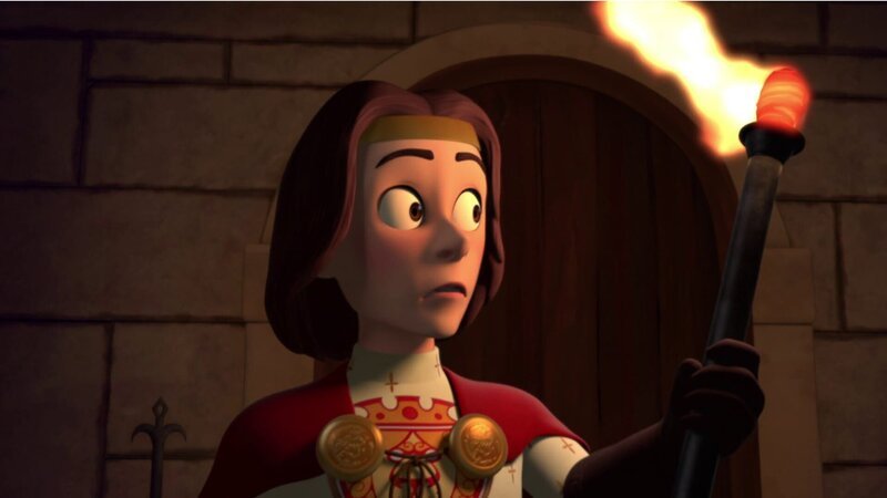 Richard entdeckt ein unbekanntes Verlies und wird eingeschlossen. – Bild: Method Animation – DQ Entertainment Intern.