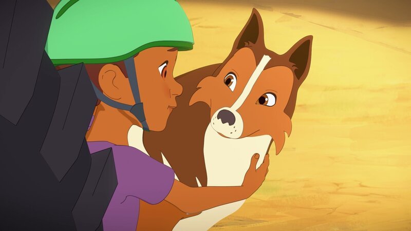 Harvey und Lassie schmieden einen Plan, wie sie Zoé befreien wollen. – Bild: Superprod, ZDF, ZDFE