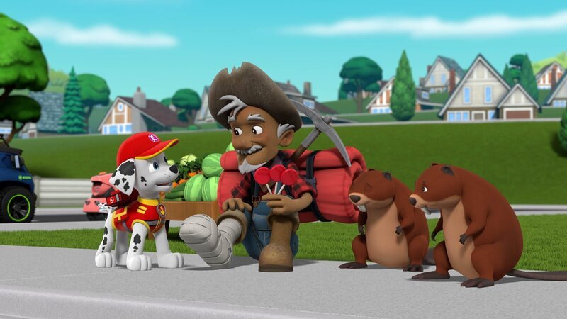 L-R: Marshall, Otis Goodway, Beavers – Bild: Paramount