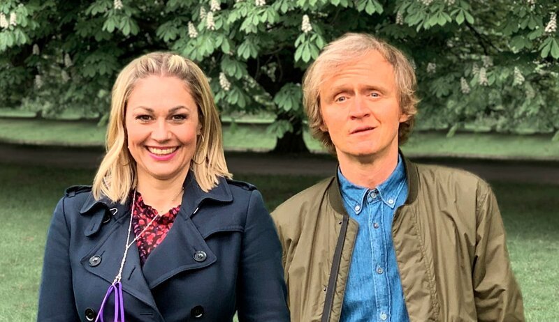 Ruth Moschner und Pierre M. Krause. – Bild: SWR/​dibido