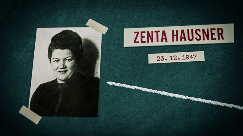 Die Wirtin Zenta Hausner wird im Dezember 1947 erschlagen in ihrer Küche gefunden – was haben die amerikanischen Alliierten damit zu tun? – Bild: Staatsarchiv München /​ ZDF