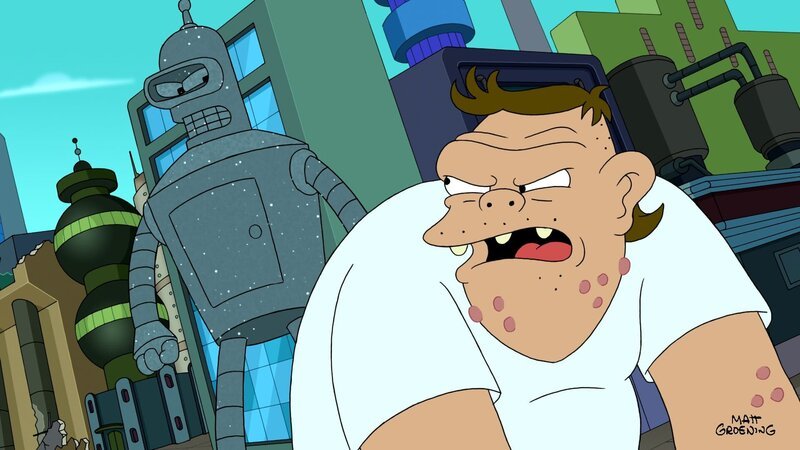 v.li.: Bender, Giant Monster – Bild: Paramount