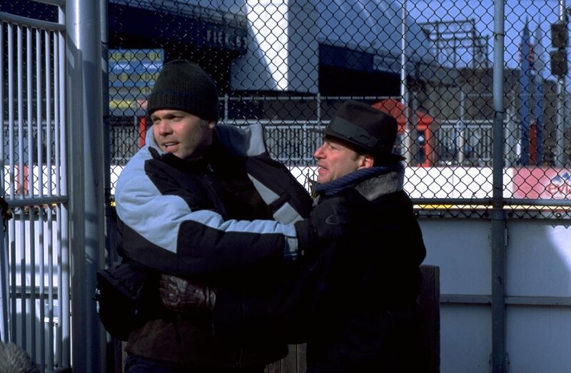 Law & Order Criminal Intent Season02 EP Cuba Libre, Law & Order Criminal Intent Staffel02 EP Mord auf Bestellung, regie USA, darsteller (L-R) Vincent D’Onofrio, Peter Marx – Bild: Universal Network Television