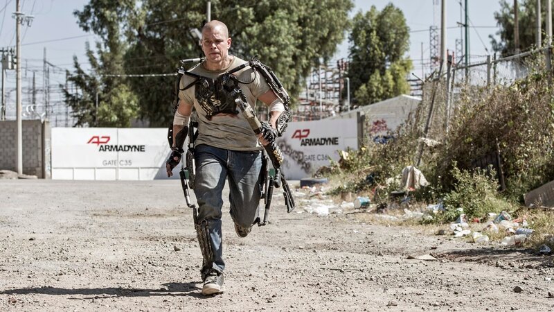 Max (Matt Damon) muss es auf die Raumstation „Elysium“ schaffen..; Max (Matt Damon) muss es auf die Raumstation „Elysium“ schaffen.. – Bild: RTLZWEI