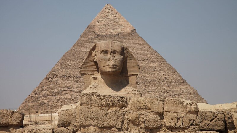 Große Sphinx von Gizeh. – Bild: Sean Carswell