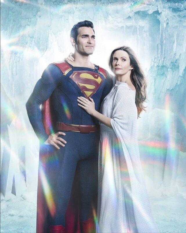 Clark Kent alias Superman (Tyler Hoechlin, l.); Lois Lane (Elizabeth Tulloch, r.) – Bild: Warner Bros.