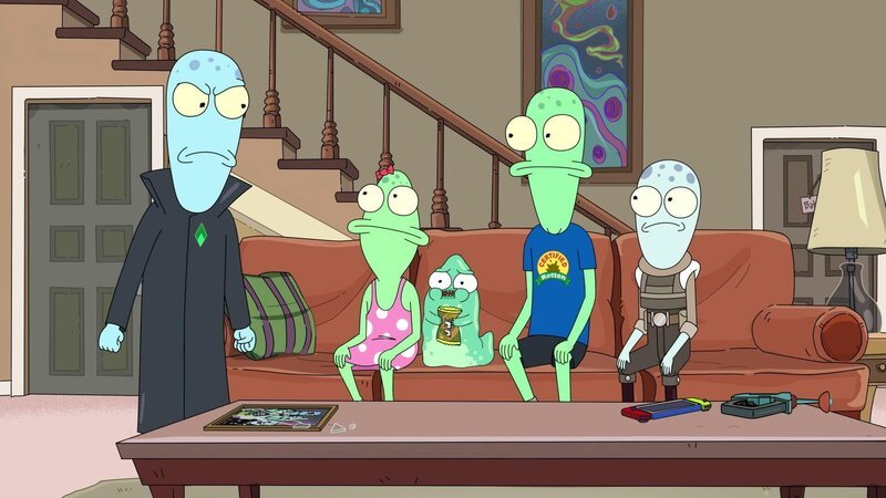 v.li.: Korvo, Jesse, Pupa, Terry, Yumyulack – Bild: 2023 Hulu