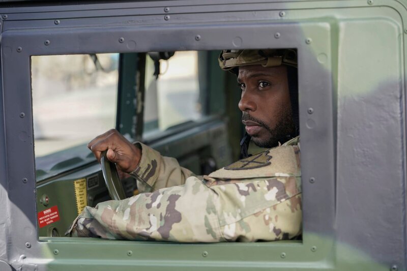 LAW & ORDER: SPECIAL VICTIMS UNIT -- ‚Service‘ Episode 1918 --  Pictured: Marquise Vilson as Jim Preston – Bild: Peter Kramer/​NBC