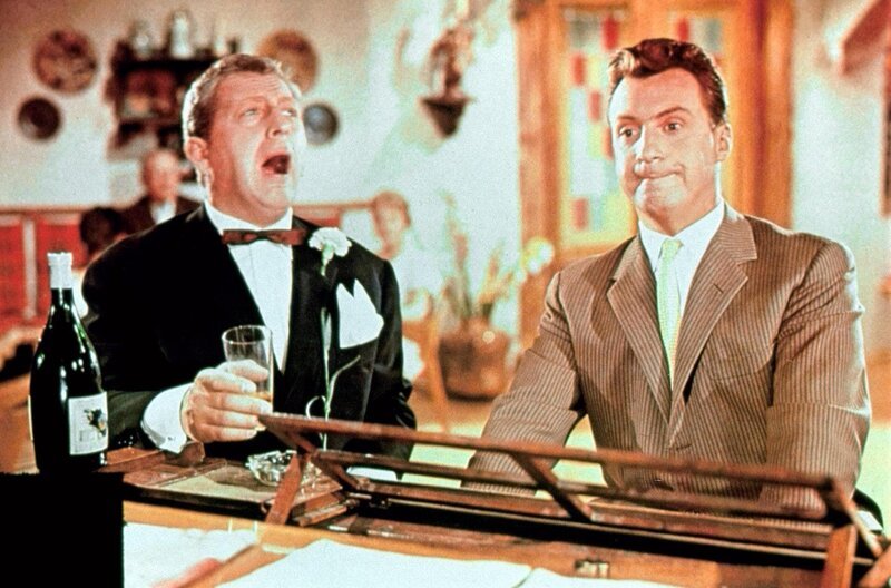 Peter Alexander, Gunther Philipp. – Bild: ORF