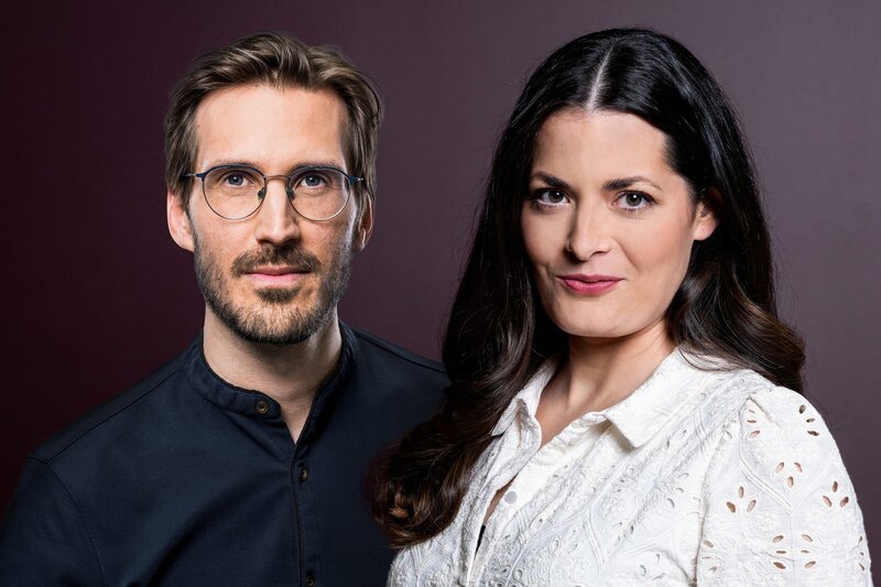 Yves Bossart und Olivia Röllin – Bild: SRF/​Gian Vaitl/​Oscar Alessio