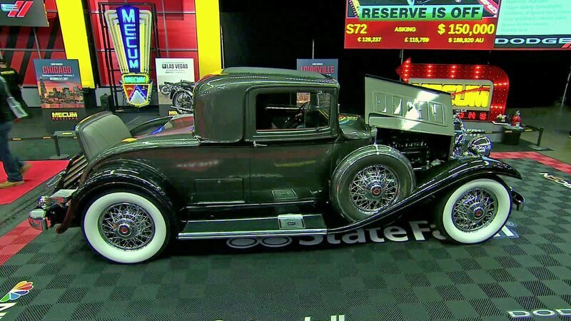 Auf der Auto-Auktion in Dallas, USA, werden verschiedene historische Fahrzeuge versteigert. – Bild: N24 Doku Auf der Auto-Auktion in Dallas, USA, werden verschiedene historische Fahrzeuge versteigert. – Bild: N24 Doku