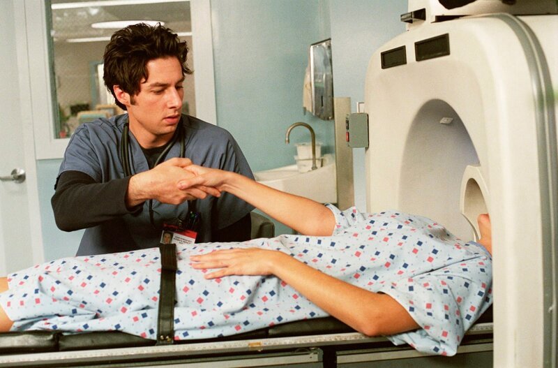 Zach Braff (l.) als John „J.D.“ Dorian – Bild: ProSieben Fun