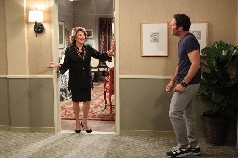 Judy (Linda Lavin, l.); Josh (Mark Feuerstein, r.) – Bild: CBS Broadcasting, Inc.