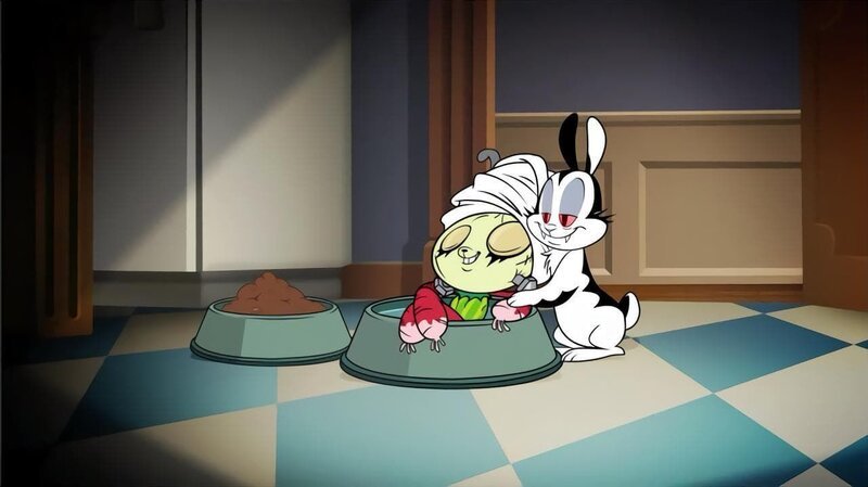 Second from the left: Bunnicula (voiced by Chris Kattan) – Bild: Boomerang (DE) /​ Warner Bros. Entertainment Inc.