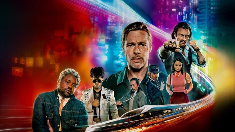 Bad Bunny (Wolf), Brian Tyree Henry (Lemon), Brad Pitt (Ladybug), Hiroyuki Sanada (der Alte), Zazie Beetz (die Hornisse), Aaron Taylor-Johnson (Tangerine), Joey King (Prince). – Bild: ORF/Sony Pictures Bad Bunny (Wolf), Brian Tyree Henry (Lemon), Brad Pitt (Ladybug), Hiroyuki Sanada (der Alte), Zazie Beetz (die Hornisse), Aaron Taylor-Johnson (Tangerine), Joey King (Prince). – Bild: ORF/Sony Pictures
