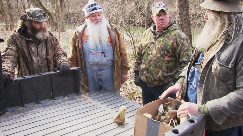 L-R: Willie, Jeff, Wild Bill und Huckleberry. – Bild: Discovery Channel