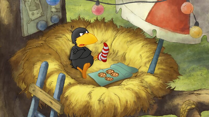 Socke hat Streit mit seiner Ringelsocke. – Bild: SWR/​NDR/​Akkord Film