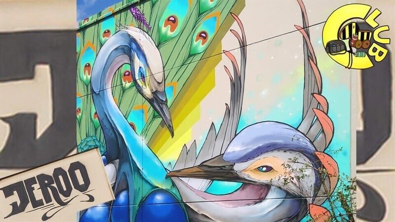 Thema: Urban Art und Graffiti mit Künstler Jeroo – Bild: SWR/​Christoph Ganter