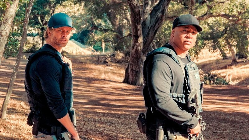 Marty Deeks (Eric Christian Olsen, l.); Sam Hanna (LL Cool J, r.) – Bild: ORF/​Sevenone International/​CBS
