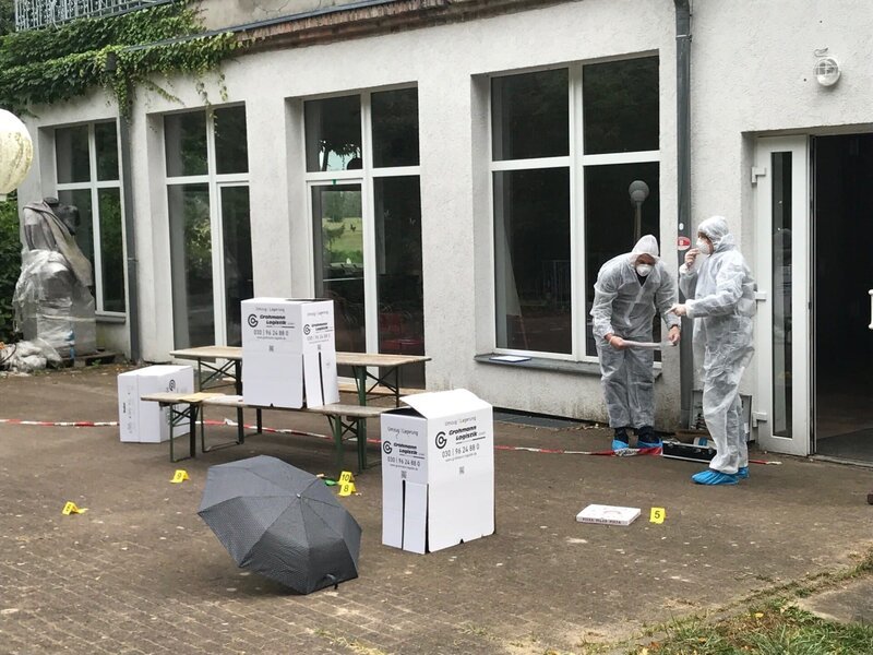 Scene from the documentary Neue Polizisten braucht das Land – Bild: Spiegel TV