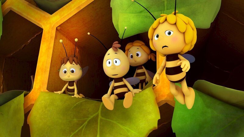 Es gibt kaum noch Platz im Bienenstock. – Bild: ZDF/​Studio100 Animation