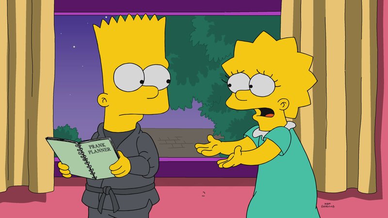 Bart (l.); Lisa (r.) – Bild: 2017–2018 Fox and its related entities.