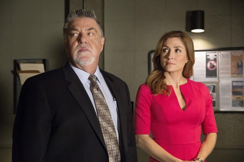Dr. Maura Isles (Sasha Aleexander) und Detective Korsak (Bruce McGill) – Bild: PLURIMEDIA (Warner Bros)