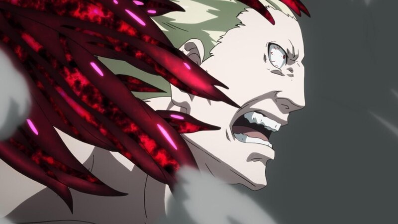 Während der Folter geschieht etwas mit Ken, womit Jason (Bild) niemals gerechnet hätte … – Bild: Sui Ishida/​Shueisha,Tokyo Ghoul Production Committee