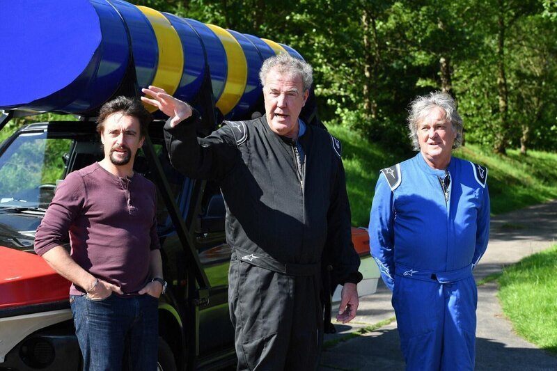 v.l.: Richard Hammond, Jeremy Clarkson, James May – Bild: RTL