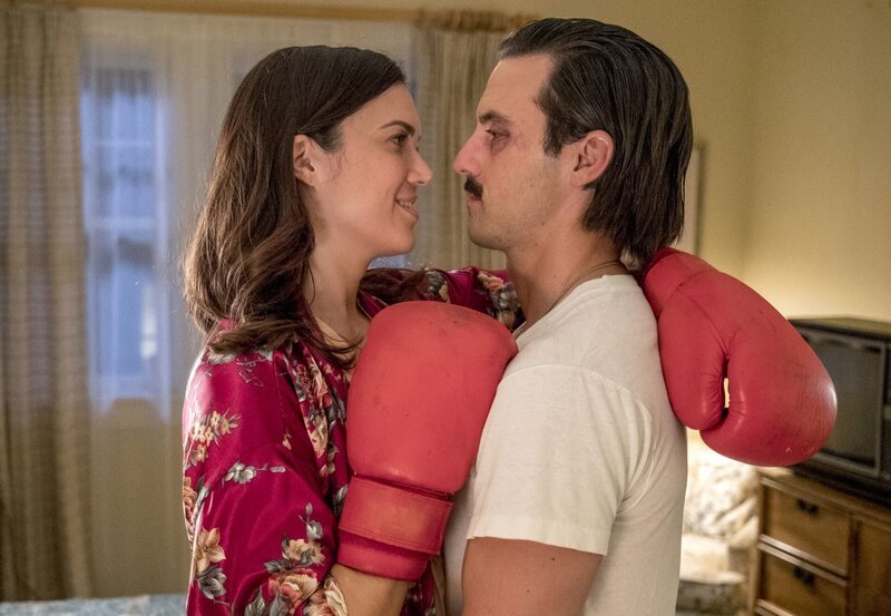 L-R: Rebecca Pearson (Mandy Moore), Jack Pearson (Milo Ventimiglia) – Bild: 2018–2019 NBCUniversal Media, LLC. All rights reserved. /​ Ron Batzdorff Lizenzbild frei