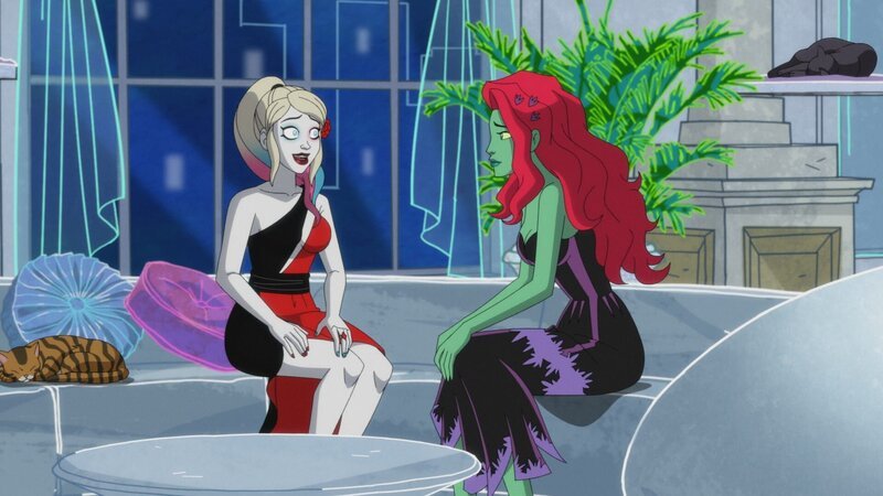 Harley Quinn und Poison ivy – Bild: HARLEY QUINN and all related pre – existing characters and elements TM and © DC. Harley Quinn series and all related new characters and elements TM and © Warner Bros Entertainment Inc. All Rights Reserved.